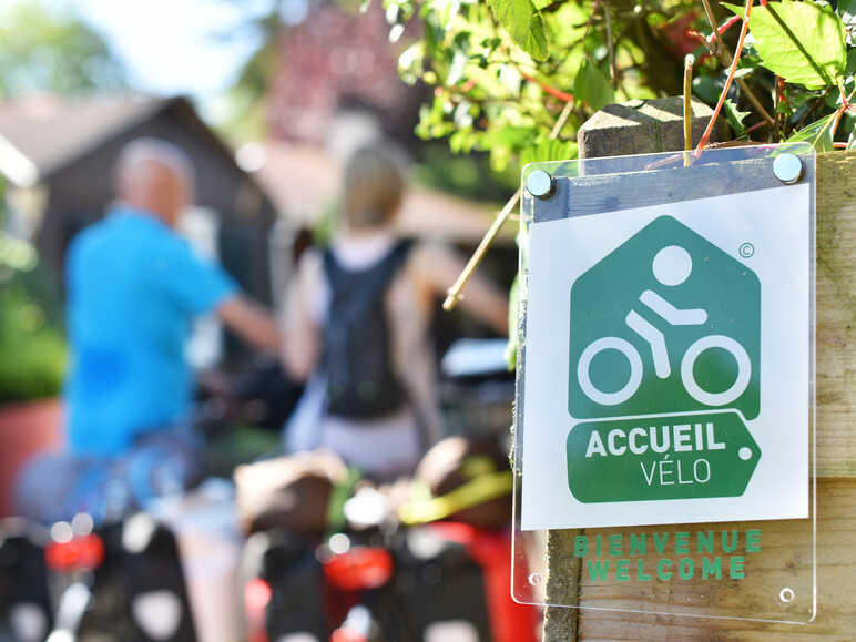 Accueil Vélo is the guarantee for the cyclist of :