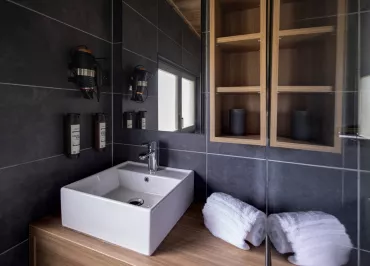 Salle de bain Les Lodges du Lac