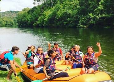 Guided gentle Rafting - CCC- Canoë