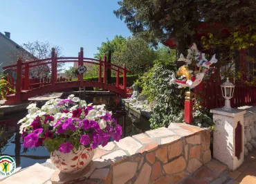 vue de la terrasse côté séjour