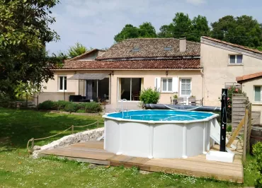 Gîte Bel - 6 pers - Piscine, parc, étang