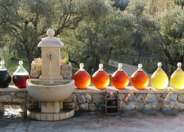 L'accueil à la fontaine rafraichissante 