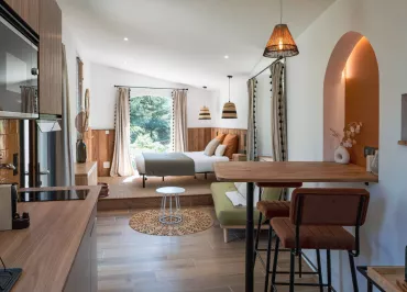 Intérieur du chalet