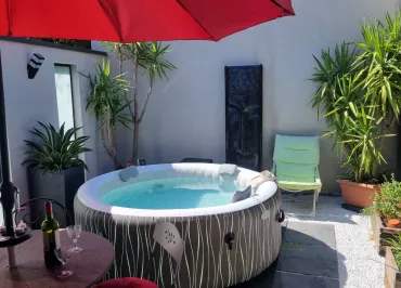 Patio spa en chambres d hôtes 