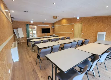 Salle Grande Cabane format école les Cabanes Urbaines