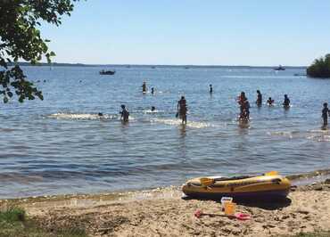 Plage et baignade en plein-air à Champdor Corcelles, Plateau d'Hauteville