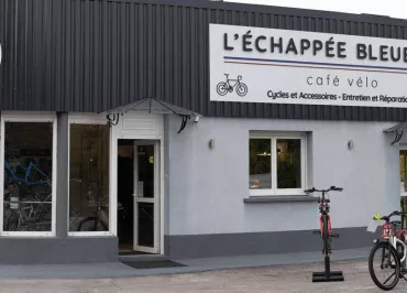 Cafe vélo l'Echappée Bleue