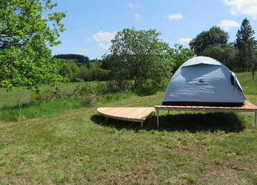 Aire de bivouac de la Maison du Parc Naturel Régional de Millevaches