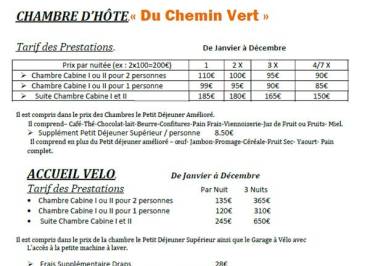 Du chemin Vert
