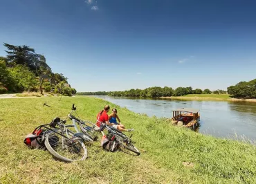 Location de vélos en bord de Loire - L.A. Kayak
