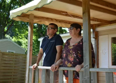 MOBIL-HOMES ET TIT'HOME AU CAMPING DU GUE SAINT-LEONARD