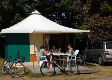 Bungalow Toilé - Camping Le Parc De Vaux***
