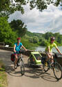 ViaRh na cycle route from Lake Geneva to Mediterranean sea