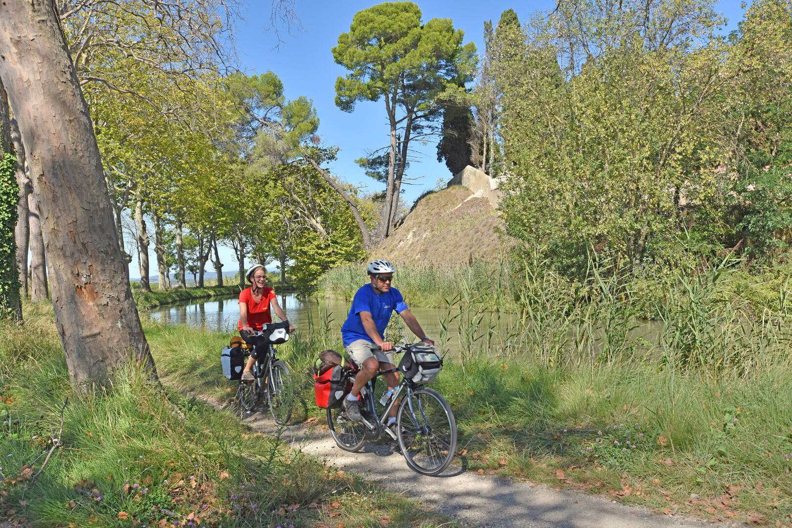 The Canal du Midi by bike from Carcassonne to the Mediterranean Sea