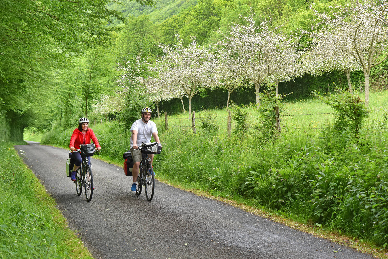 The Suisse Normande cycle route