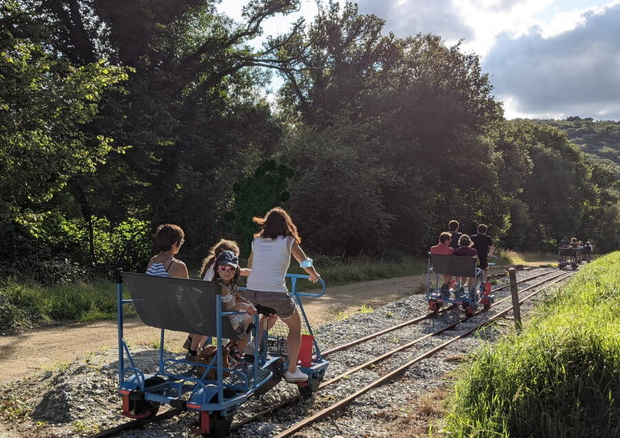 Velorail reservation hotsell