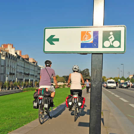 EuroVelo cycling routes in France