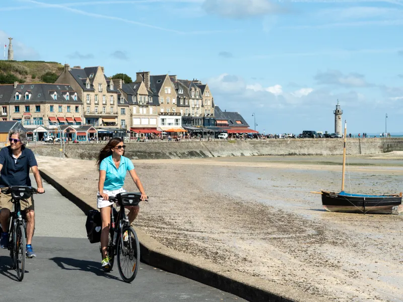 Port de Cancale à vélo