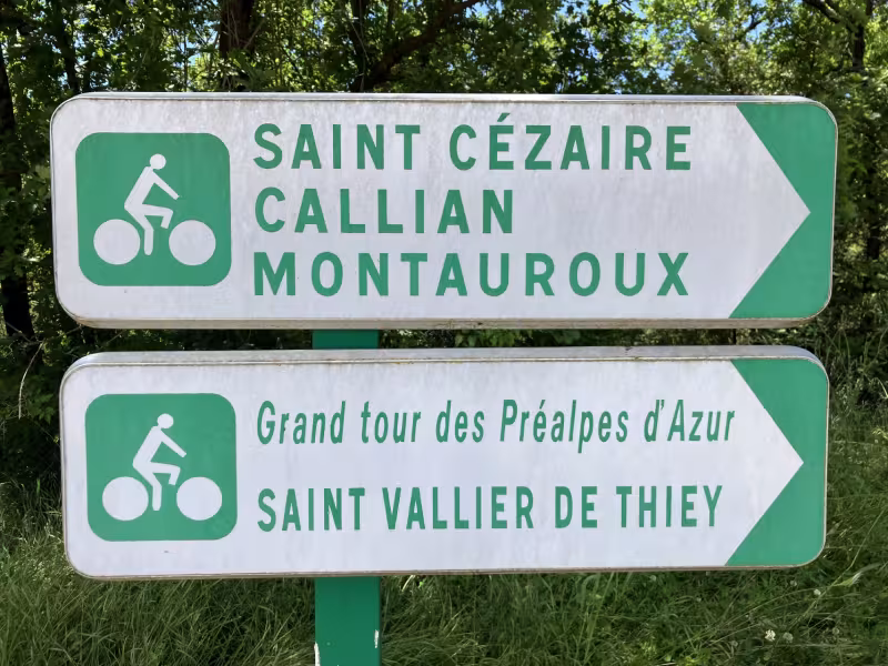 Panneau GT des Préalpes d'Azur