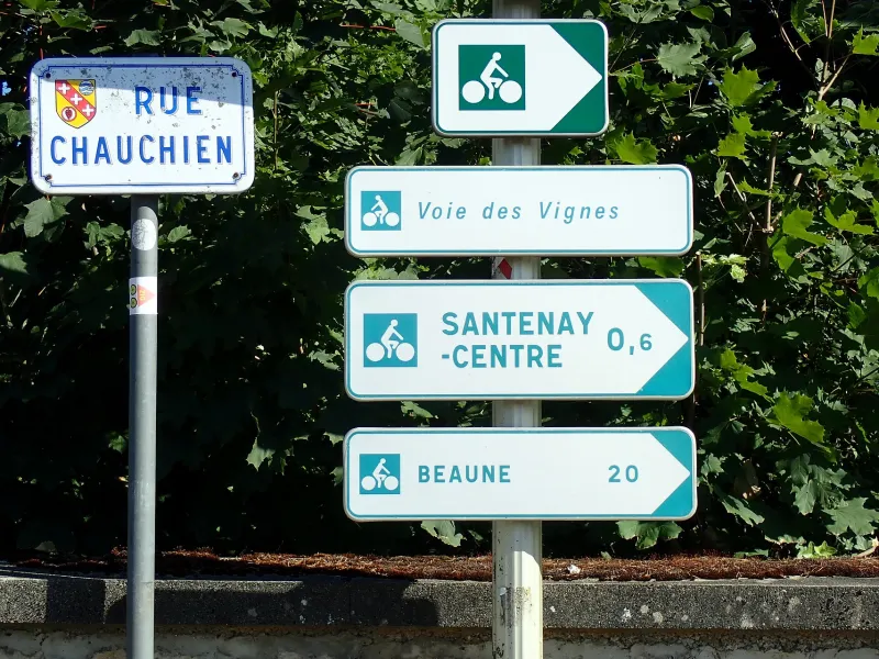 Panneaux voie des vignes