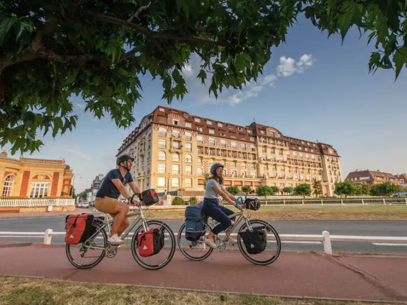 Entre Deauville et Cabourg à vélo