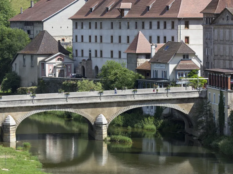 Arrivée à Saint-Hippolyte