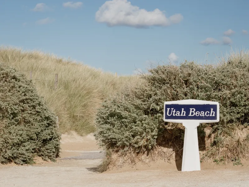 Panneau "Utah Beach"