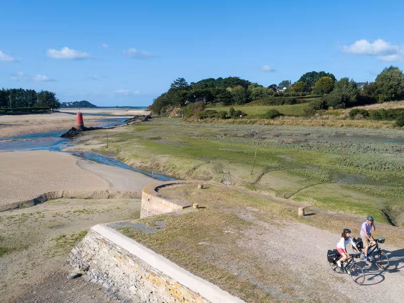 Balade à vélo à Plestin