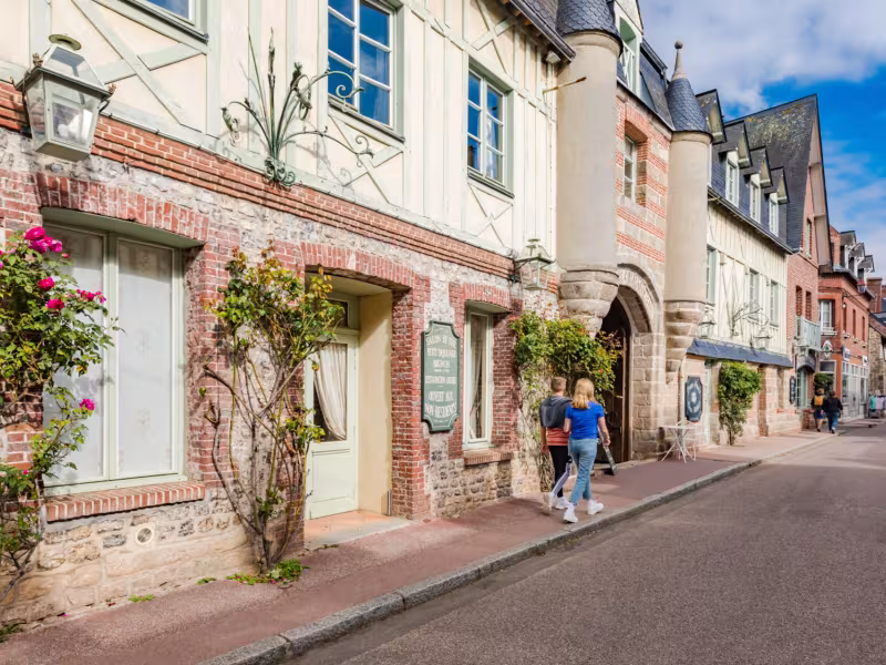 Les charmantes ruelles de Veules-les-Roses