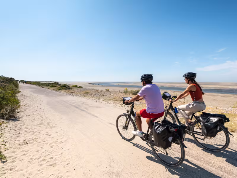 Route blanche à Cayeux-sur-Mer