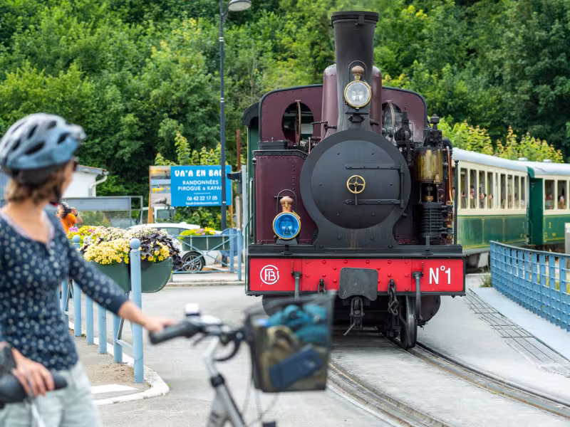 Petit train de la Baie de Somme à Saint-Valery