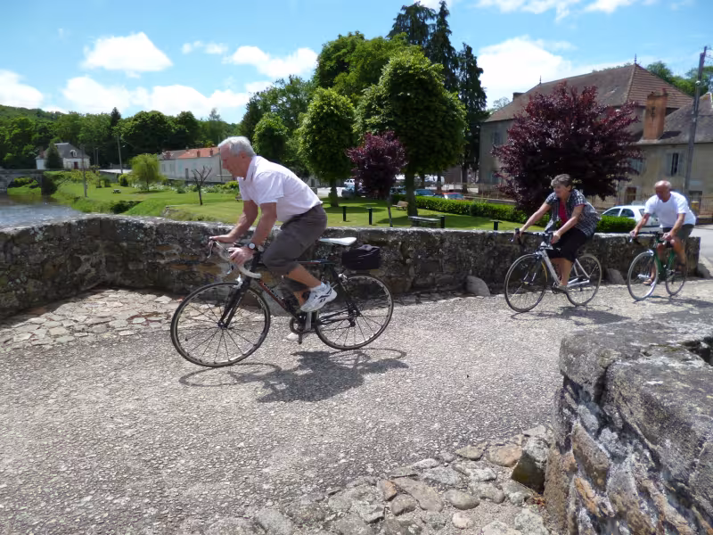 Chambon sur Voueize et son vieux pont de pierres