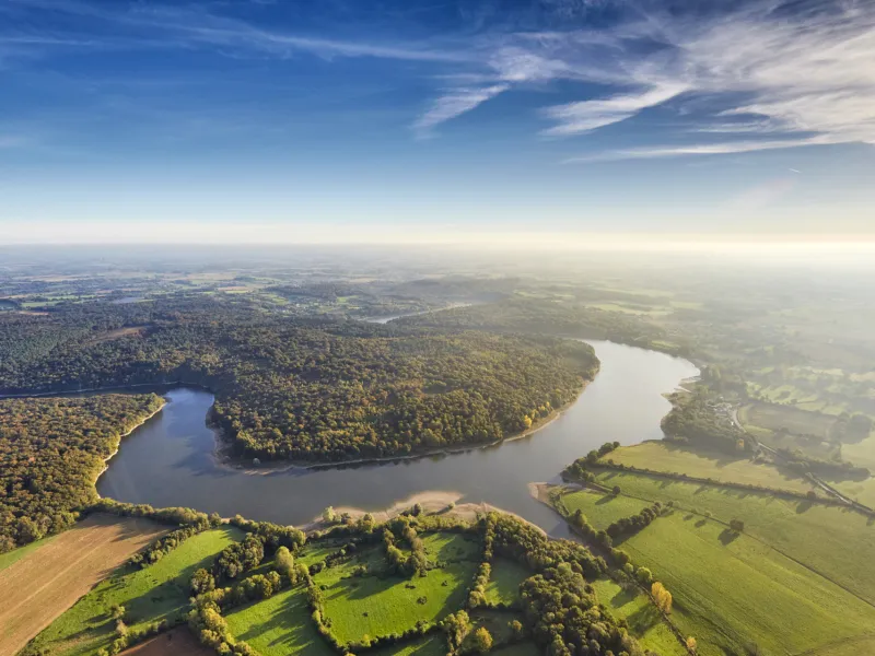 Mervent, sa forêt et ses méandres