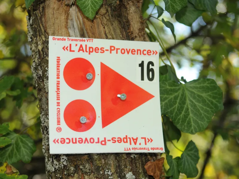 Panneau Grande Traversée L'Alpes-Provence