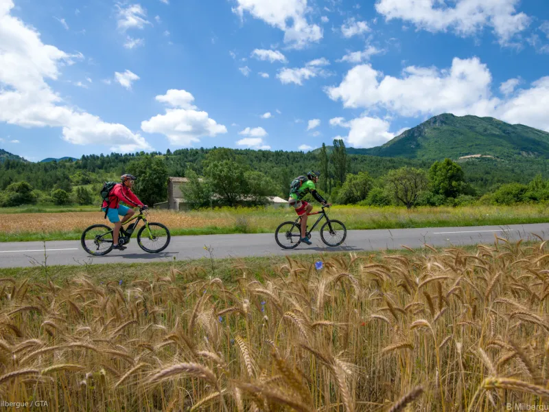 Ambiance colorée sur les Routes des Baronnies 
