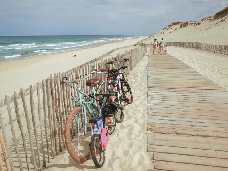 Boucle - tour du lac de Carcans en Gironde