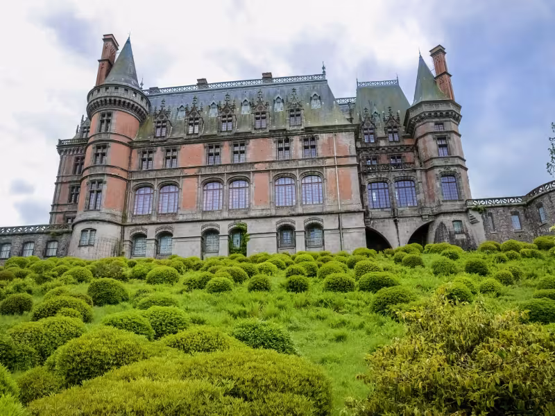 Le château de Trévarez à Saint-Goazec 