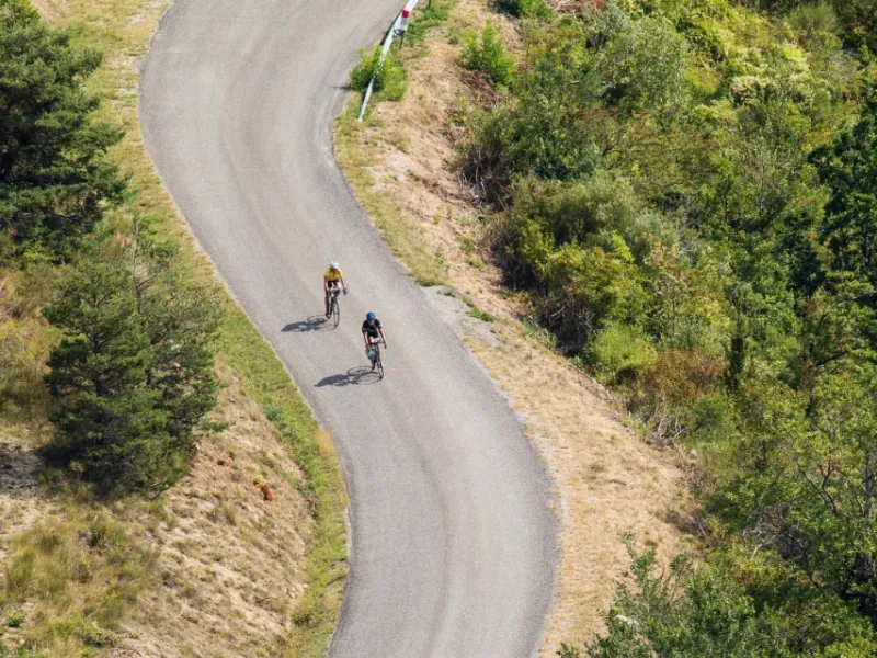 Cyclos dans les Baronnies