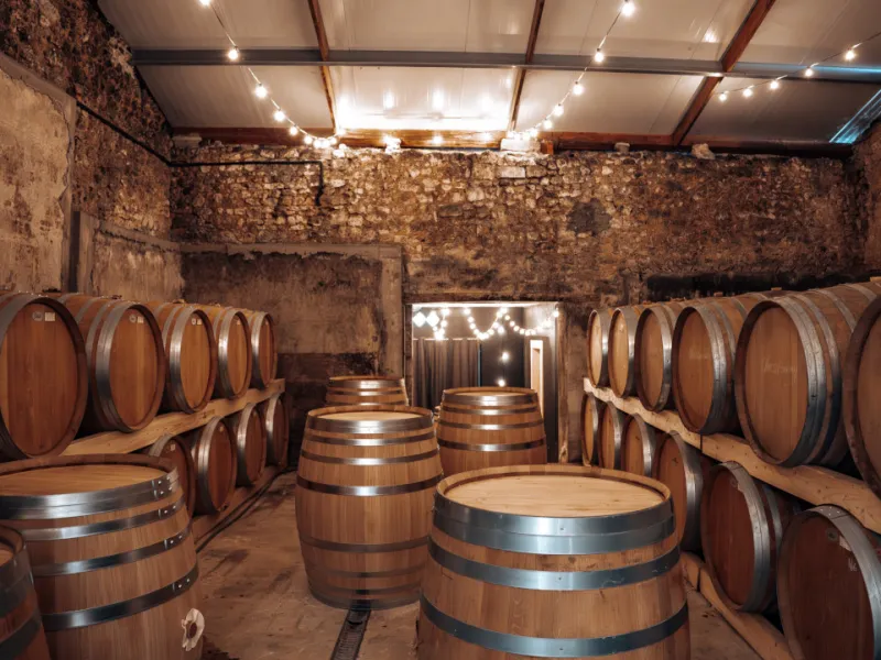 Cave de Cognac à Graves-Saint-Amant