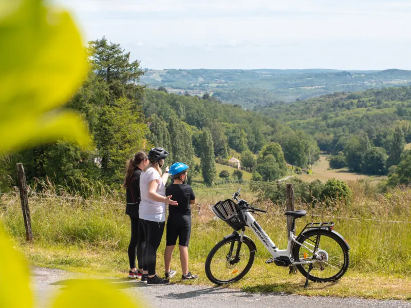 Paysage à proximité de Sarlat - La Flow Vélo