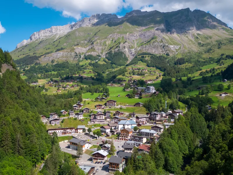 La Giettaz, station du val d'Arly