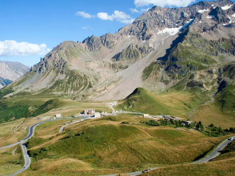 Le Col du Lautaret entre La Grave et Briançon