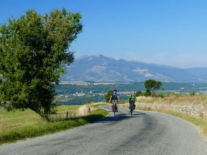 Panorama sur la vallée de la Durance