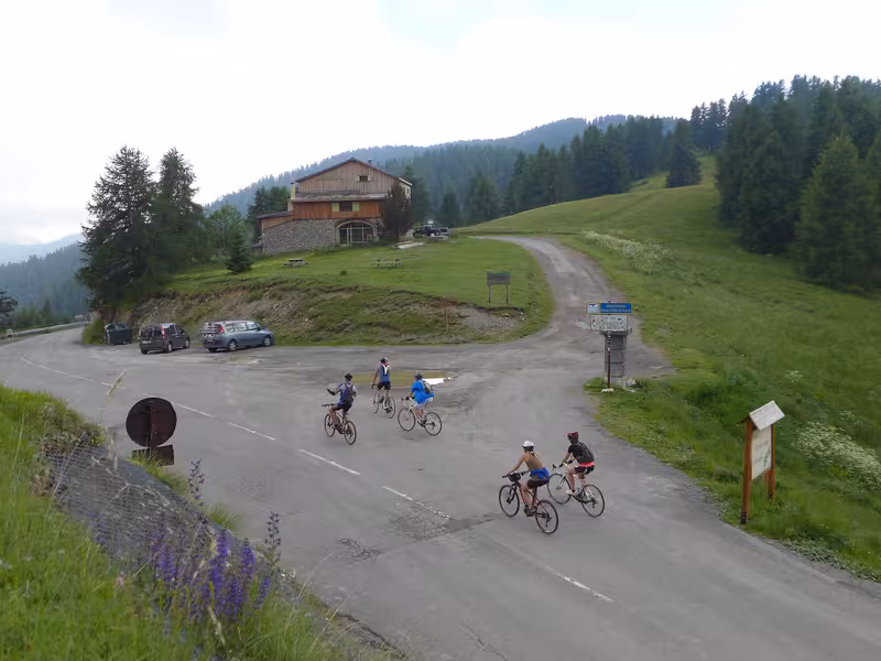 Passage du col de la Couillole
