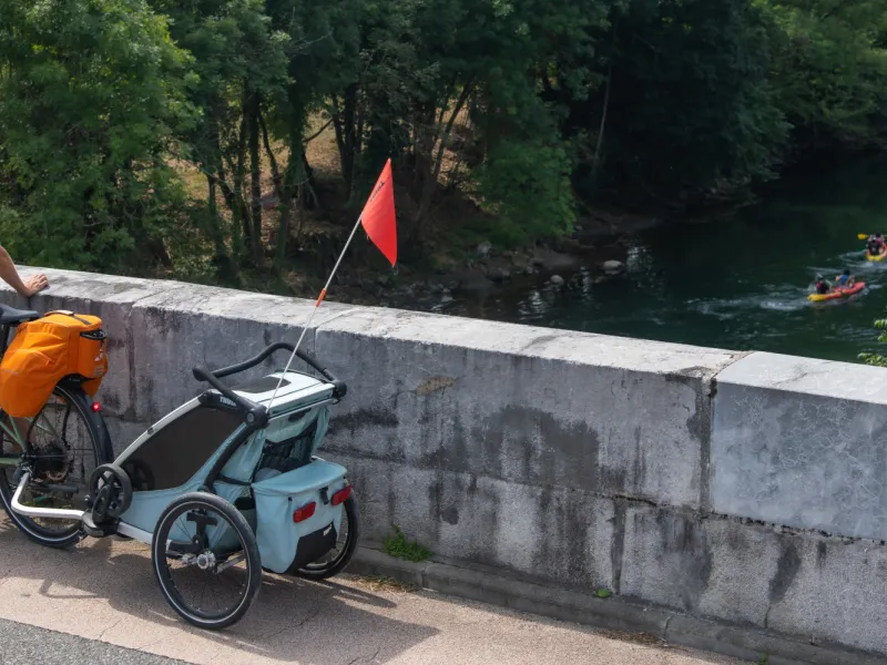Pont de Labroquère sur la Garonne - La Vélosud