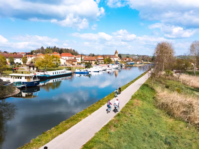 Véloire et port de Briennon Boucle vélo R2