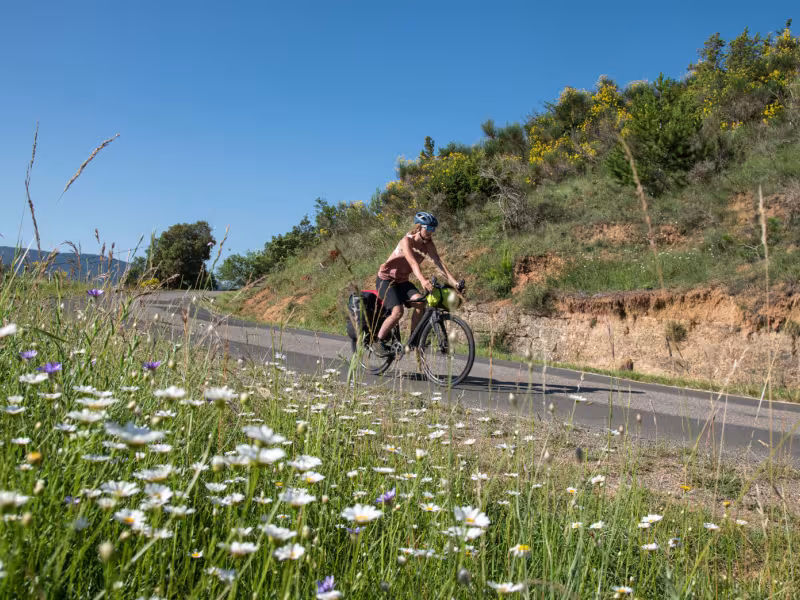 À vélo vers Rennes-le-Château
