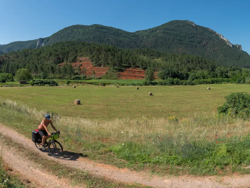 Chemin gravel sur La Vélosud