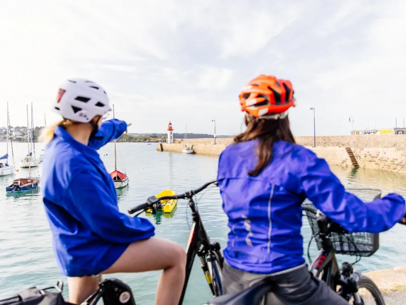 Découverte du Port d'Erquy sur La Vélomaritime