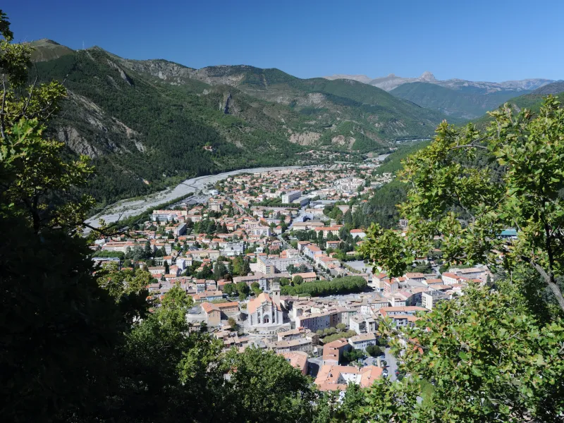 Vue générale Digne les Bains